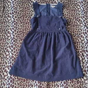Lux corduroy overall dress